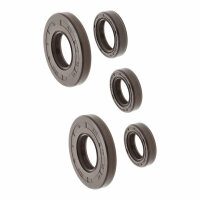 Set 5x Wellendichtringe NJK - Motor kpl., FPM, braun -...