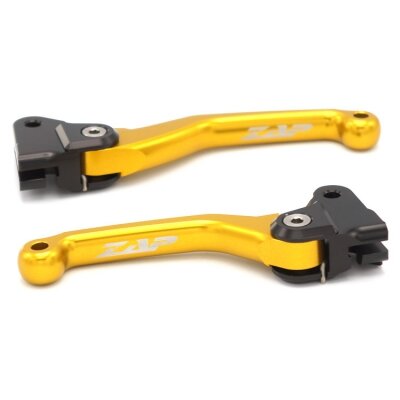 ZAP Competition CNC Klapphebelsatz Gold Simson passend für S50 S51 SR50