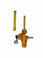 CNC Benzinhahn Gold