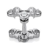 PZ-Tuning CNC Gabelbrücke Version 2025 | Silber | inkl. Teilegutachten für Simson S51, S70, S70 , S53, S83