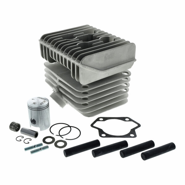 Zylinderkit komplett mit Kolben und Zylinderkopf 50ccm, Ø38 mm, NPC-Beschichtung