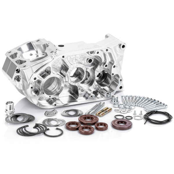CNC-Gehäuse Simson Gen2 S51 f.ROTAX, Aprilia rs125, Polini 140ccm inkl. Montagekit