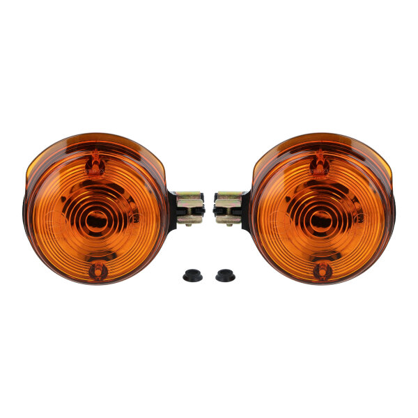 SET: Blinker vorn rund für Simson S50, S51, SR50 (E-geprüft)