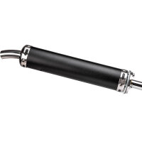Rennauspuff 60-100ccm inkl. Endschalldämpfer Edelstahl poliert Motegra