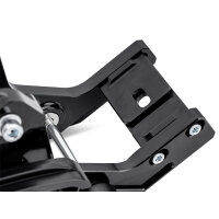 PZ CNC Motorhalter mit Kettenführung Simson S51 SCHWARZ