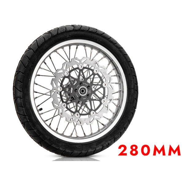 Simson Bremsscheibe PZ-Tuning schwimmend gelagert 280mm inkl. Teilegutachten