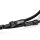 PZ-Tuning Stahlflexbremsleitung 880mm Schwarz f. Enduro o. Protaper Lenker