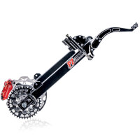 Scheibenbremse Umbaukit Hinten Nabe Alu Natur inkl. Teilegutachten für Simson S50, S51, S70, S53, S83