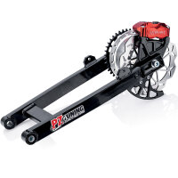 Scheibenbremse Umbaukit Hinten Nabe Alu Natur inkl. Teilegutachten für Simson S50, S51, S70, S53, S83